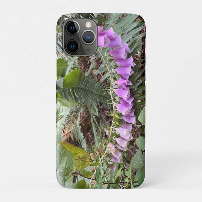 Funda De Case-Mate Para iPhone Foto de Foxglove (Reverso)