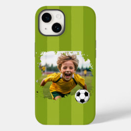 Funda Para iPhone 14 De Case-Mate Foto de fútbol personalizada - Nombre e imagen per