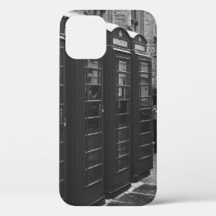FUNDA PARA iPhone 12 FOTO DE GRAYSCALE DE CUATRO BOOTES DE TELÉFONO ENL