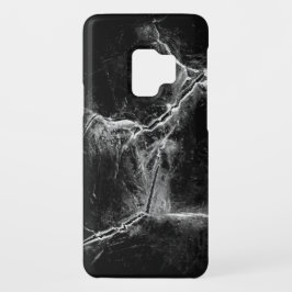 Funda Para iPhone 15 Foto de grietas de hielo en blanco y negro