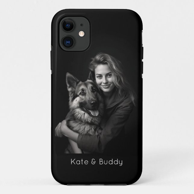 Funda De Case-Mate Para iPhone Foto de imagen única (Reverso)