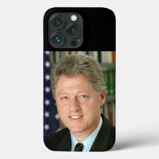 Funda Para iPhone 13 Pro Foto de la Casa Blanca del presidente Bill Clinton