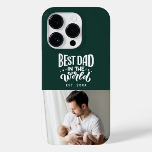 Funda Para iPhone 14 Pro De Case-Mate Foto de la familia del Día del Padre Mejor Persona