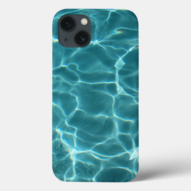 Funda De Case-Mate Para iPhone Foto De La Piscina Verde De Aqua (Reverso)