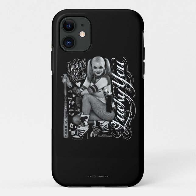 Funda De Case-Mate Para iPhone Foto de la tipografía del pelotón el | Harley (Reverso)