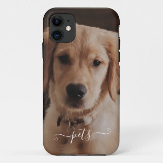 Funda Para iPhone 11 Foto de mascotas lindas para recordar 