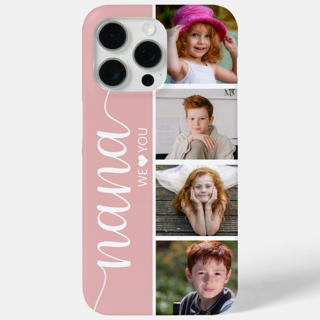 Funda De Case-Mate Para iPhone Foto de Nana 4 (Reverso )