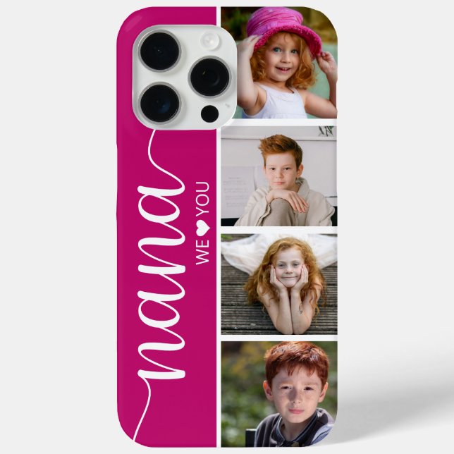 Funda De Case-Mate Para iPhone Foto de Nana 4 (Reverso )