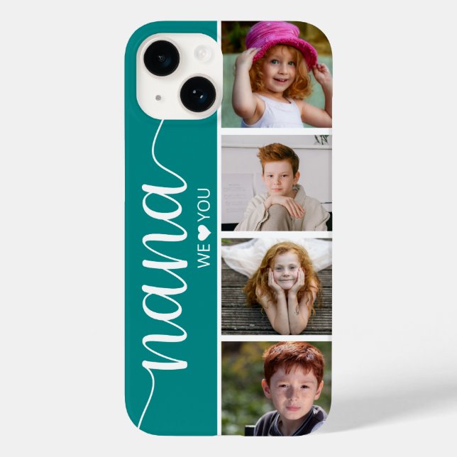 Funda De Case-Mate Para iPhone Foto de Nana 4 (Reverso )