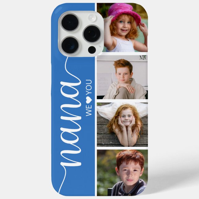 Funda De Case-Mate Para iPhone Foto de Nana 4 (Reverso )