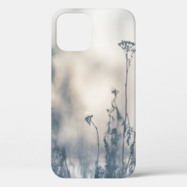 Funda Para iPhone 12 Pro Foto de naturaleza de las flores de invierno