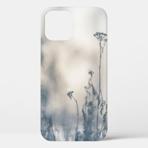 Funda Para iPhone 12 Pro Foto de naturaleza de las flores de invierno