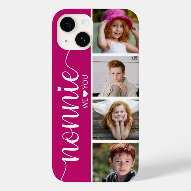 Funda De Case-Mate Para iPhone Foto de Nonnie 4 (Reverso )