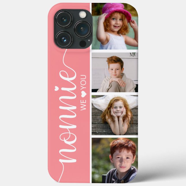 Funda De Case-Mate Para iPhone Foto de Nonnie te queremos (Reverso )