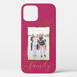 Funda Para iPhone 12 Foto de personalizado con nombre personalizado