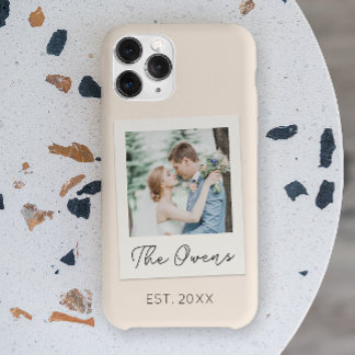Funda Para iPhone 14 Pro De Case-Mate Foto de personalizado con pareja de recién casados