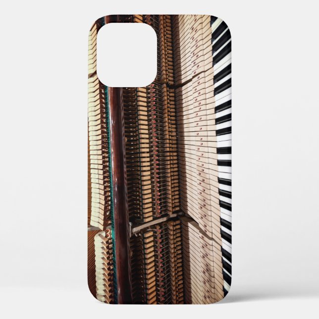 Funda De Case-Mate Para iPhone Foto de piano de antiguo concierto (Reverso )
