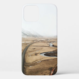 FUNDA PARA iPhone 12 FOTO DE ROAD HACIA LA MONTAÑA
