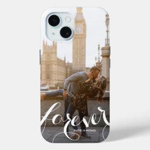 Funda Para iPhone 15 Foto de script de FOREVER