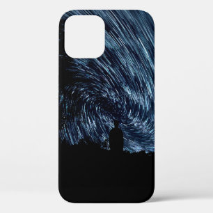 Funda Para iPhone 12 Foto de silueta de una persona de pie
