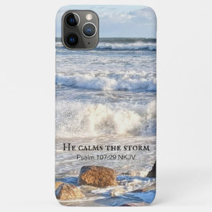 Funda Para iPhone 11 Pro Max Foto de un mar tormentoso que califica como una to