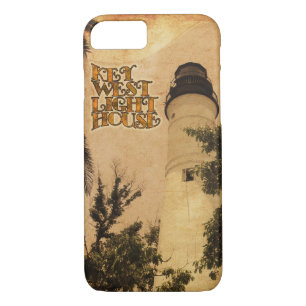 Funda Para iPhone 8/7 Foto de vintage de Key West Lighthouse