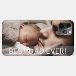Funda Para iPhone 11 Pro Max Foto del Día del Mejor Padre Nunca