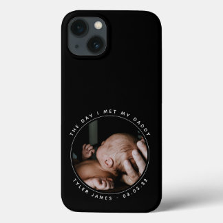 Funda Para iPhone 13 Foto del Día del Primer Padre