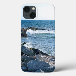 Funda Para iPhone 13 Foto del Océano Atlántico con olas estremecedoras