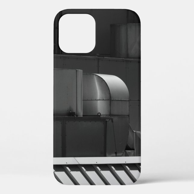 FUNDA DE Case-Mate PARA iPhone FOTO EN ESCALA GRIS DE UN TREN (Reverso )