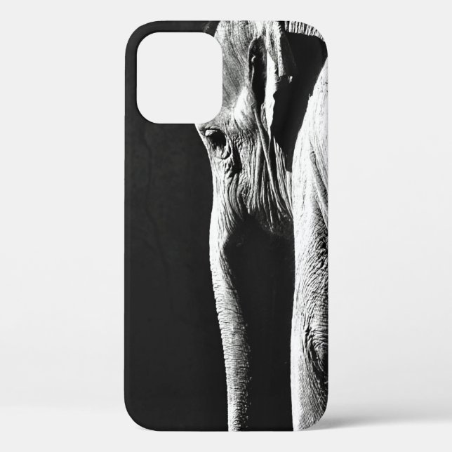 FUNDA DE Case-Mate PARA iPhone FOTO EN GRAN ESCALA DE ELEFANTE (Reverso )