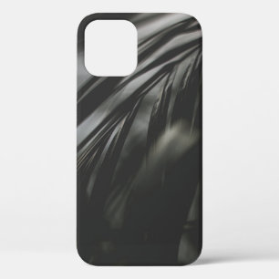 FUNDA PARA iPhone 12 FOTO EN GRAN ESCALA DE LAS HOJAS DE PLANTA