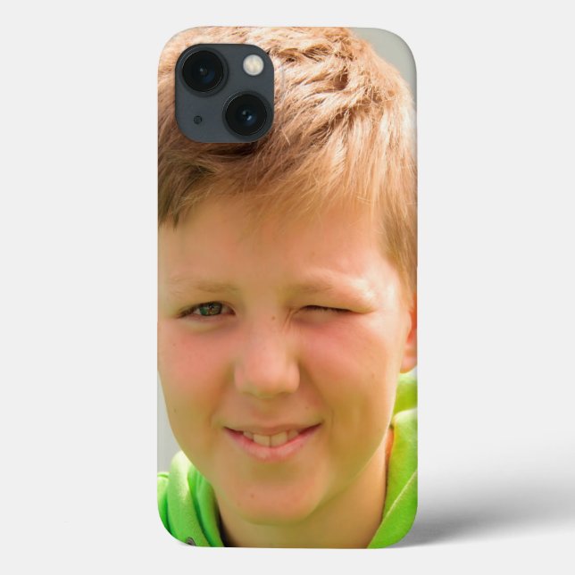 Funda De Case-Mate Para iPhone Foto familiar de niños (Reverso)