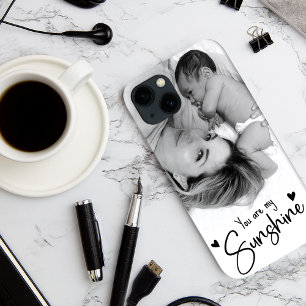 Funda Para iPhone 13 Foto familiar moderna Eres mi sol