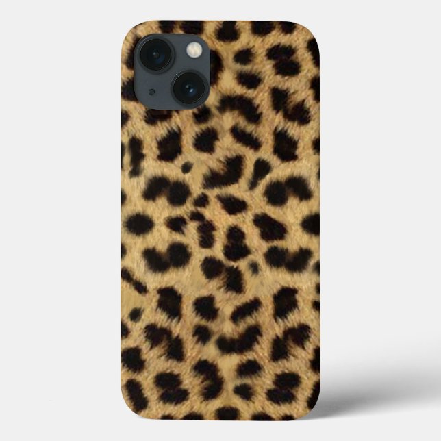 FUNDA DE Case-Mate PARA iPhone FOTO IMPRESA DE CHEETAH FUR (Reverso)