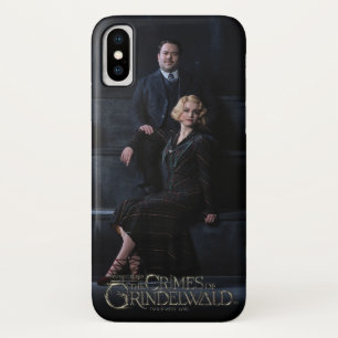 Funda Para iPhone X Foto JACOB KOWALSKI™ Y QUEENIE GOLDSTEIN™