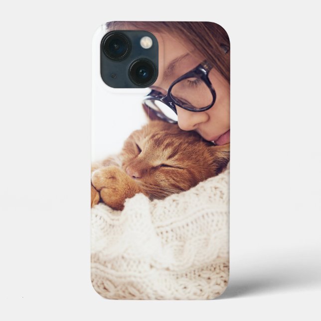 Funda De Case-Mate Para iPhone Foto Mascota personalizada personalizado (Reverso )