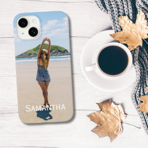 Funda Para iPhone 14 De Case-Mate Foto Monograma Agrega tu foto Personaliza