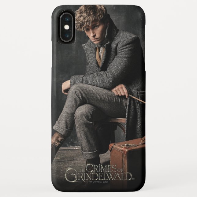 Funda De Case-Mate Para iPhone Foto NEWT SCAMANDER™ (Reverso)