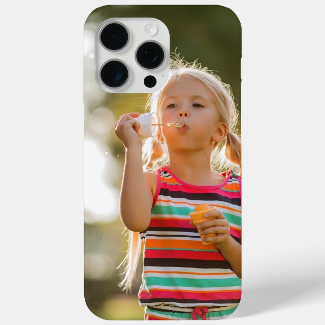 Funda De Case-Mate Para iPhone Foto personalizada (Reverso )