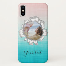 Foto personalizada de Girona azul rosa