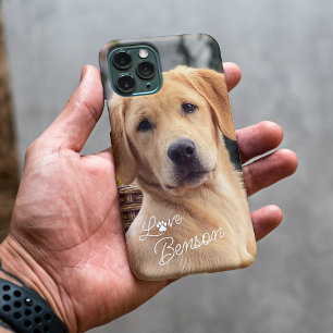 Funda Para iPhone 11 Pro Foto Personalizada de Mi Mejor Amigo Perro Amor Pa
