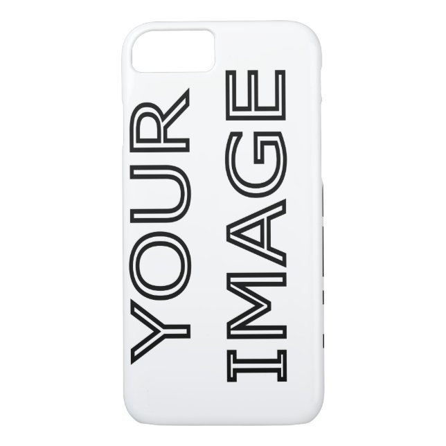 Funda De Case-Mate Para iPhone Foto personalizada personalizado encendido (Reverso)