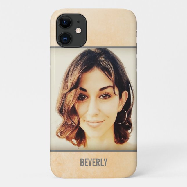 Funda De Case-Mate Para iPhone Foto personalizado (Reverso)
