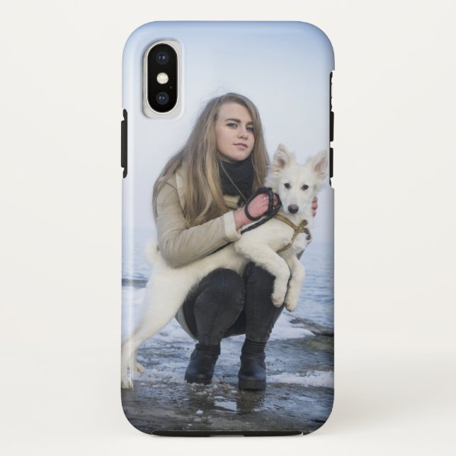 Funda De Case-Mate Para iPhone Foto personalizado (Reverso)