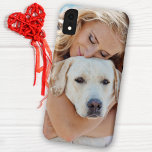 Funda Para iPhone XR Foto personalizado<br><div class="desc">Ahora puedes llevar a tu mejor amigo contigo dondequiera que vayas con este estuche para iPhone para mascotas de perros personalizados. Esta foto con un diseño de nombre personalizado es moderna, elegante, fresca y mona. ¡personalizar con tu foto de perro favorita, foto de gato o cualquier mascota con patas! Añadir...</div>