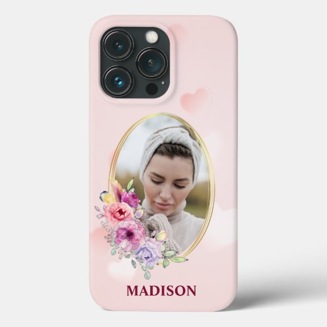 Funda De Case-Mate Para iPhone Foto personalizado (Reverso )