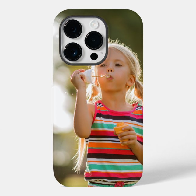 Funda De Case-Mate Para iPhone Foto personalizado (Reverso )