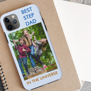 Funda Para iPhone 11 Pro Max Foto personalizado - Mejor Stepdad en el Universo
