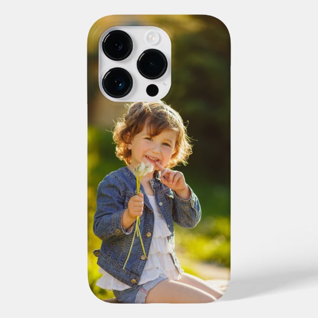 Funda De Case-Mate Para iPhone Foto personalizado personalizada (Reverso )